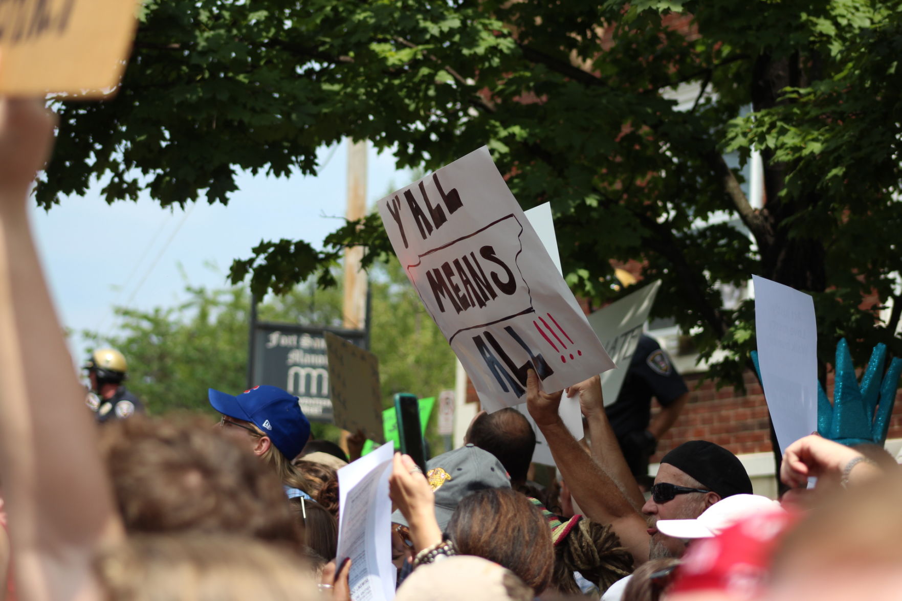 Ft. Sanders Protest